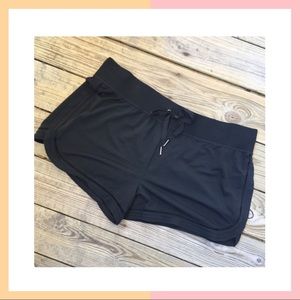 Black Workout Shorts 1X